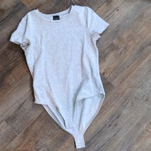 Gap Gray Tshirt Bodysuit